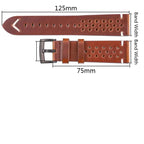 Samsung Galaxy Watch Genuine Breathable Leather Strap - SJB-DIAMOND ELITES