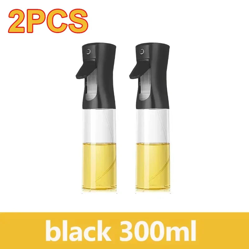 200/300/500ml Oil Spray Bottle BBQ Cooking Olive Oil Sprayer Plastic Baking Oil