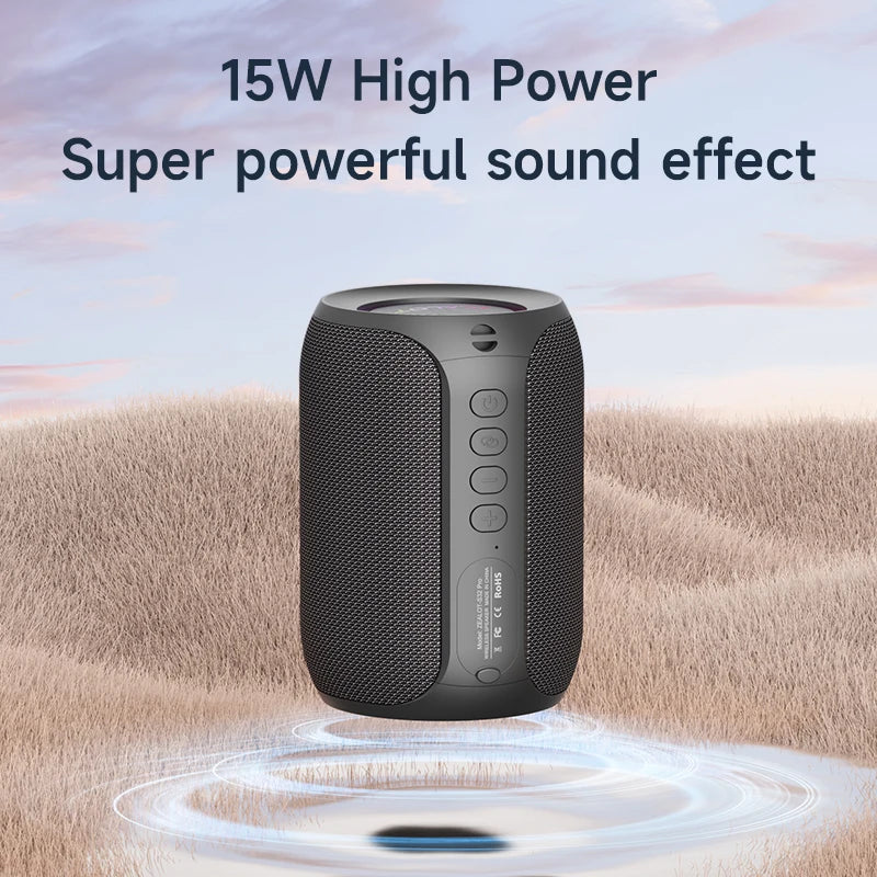 Zealot-S32PRO Powerful Bluetooth Speaker, Bass Wireless, LED Light, Outdoor Speakers, Subwoofer, Waterproof Sound Box Support Lootquake LLC