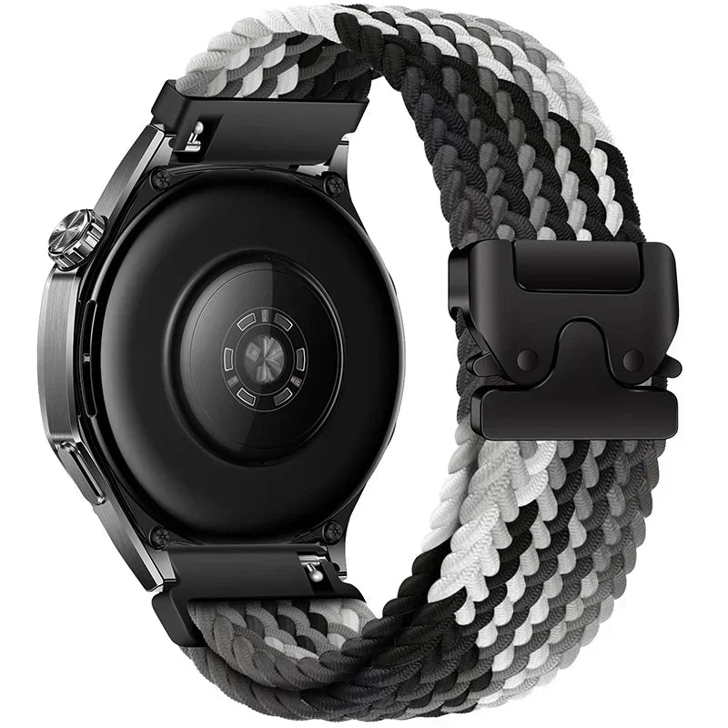 Polar Nylon Braided Watch Band Parachute Buckle Comfort Fit Strap
