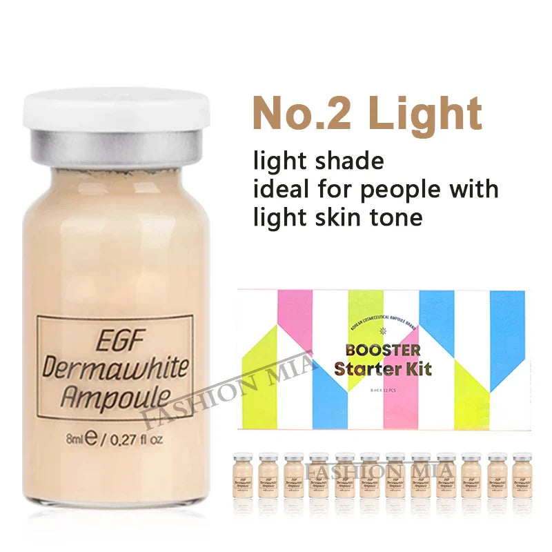 8ml BB Cream Glow Serum Ampoule Essence Facial Niacinamide/Peptide Foundation Moisturizing Hyaluronic Acid Skin Care Beauty Lootquake LLC