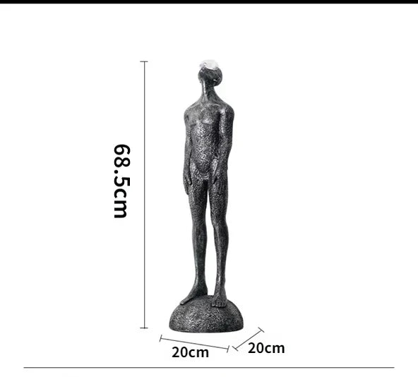 Human body sculpture creative ornaments Nordic abstract art portrait decoration home living room decorations