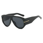2024 New Fashion Big Frame Pilot Brown Sunglasses Women Men Brand T Outdoor Sun Glasses Female Shade Oculos De Sol Gifts