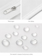Clothes Dust Cover Plastic Waterproof Transparent Clothing Covers Home Storage Bag Clothing Hanging Garment Bag Wardrobe Storage Lootquake LLC