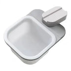 Trash Tray Rotation Desk Dustbin Small Size Widely Applied  Useful Plastic Under Table Trash Tray Desk Trash Can