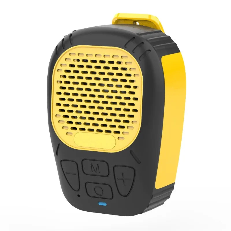 Wearable Bluetooth-Compatible5.3 Speaker with Strap Magnetic Clip-On Wireless Portable Speakers Small Speaker for Cycling/Hiking Lootquake LLC