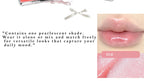 FLORTTE 10-Color Lip Palette Lip Gloss and Lipstick Glossy Moisturizing Pigmented Multifunctional Easy to Apply Lootquake LLC