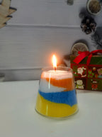 FPOO Scented Candle Making Kit DIY Handmade aromatic Paraffin mold Candle Wick Sand Painting Making Tools Home Decoration Candle
