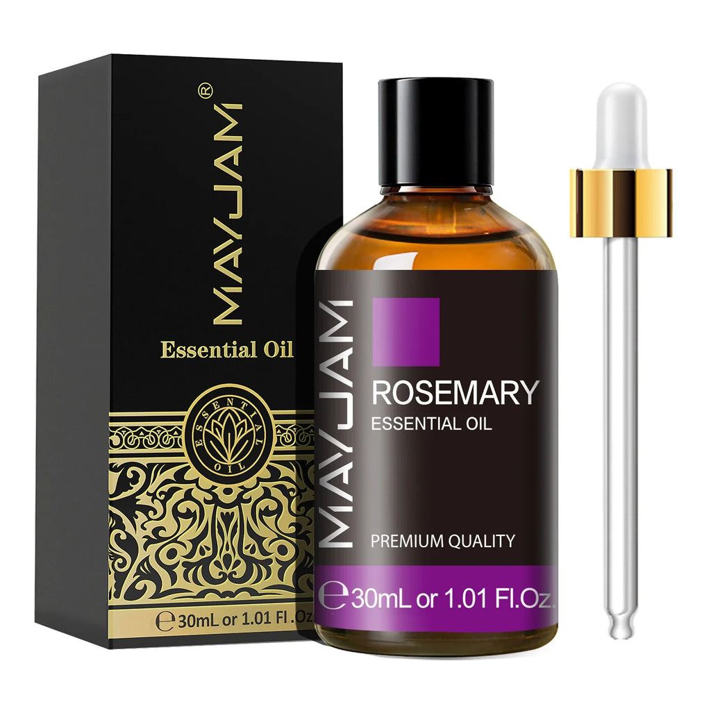 MAYJAM 1PCS 30ML Aromatherapy Essential Oil Lavender Vanilla Jasmine Eucalyptus Peppermint Aroma Oil for Diffuser Candle Soap Lootquake LLC
