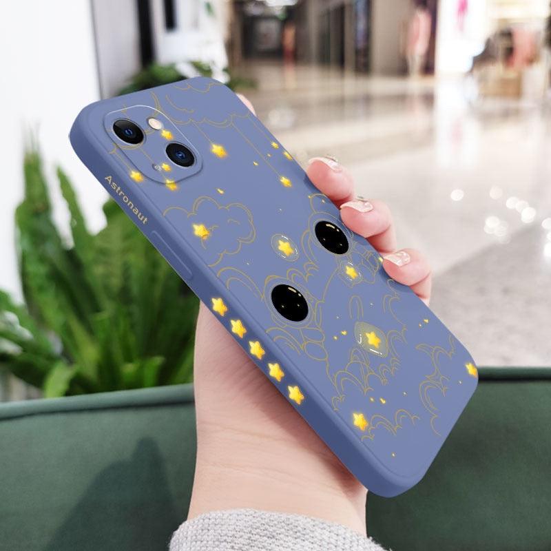 Astronaut Phone Case For Iphone 14 13 12 11 Pro Max Mini X Xr Xs Max Se2020 8 7 Plus 6 6s Plus Cover Heavy Duty Hybrid Protection Cover Stevvex