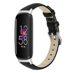 Fitbit Inspire 3 Slim Leather Band – Elegant Minimalist Strap - SJB-DIAMOND ELITES