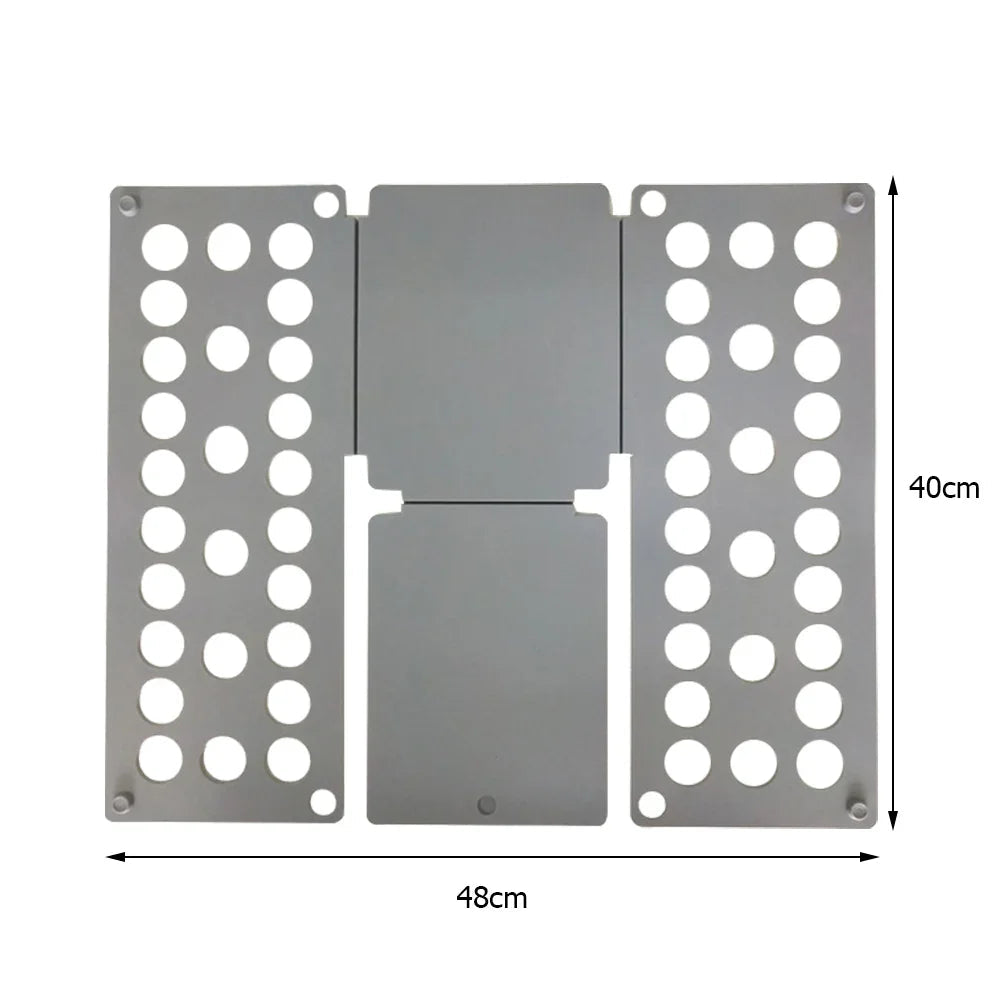 Plastic Clothes Folding Board Easy and Fast Kids Laundry Folder Shirt Folding Board Home Storage Tool for Kid Children Adults Lootquake LLC