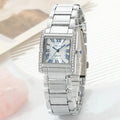 New Fashion Roman Scale Women Watches Luxury Ladies Wristwatch Quartz Watch Rhinestone Men Women Watches Relogio Feminino Clocks