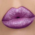 Diamond Shimmer Diamond Shimmer Purple Glitter Lip Tint Long Lasting Waterproof Lip oil for Women Girls Lips Make Up Cosmetics