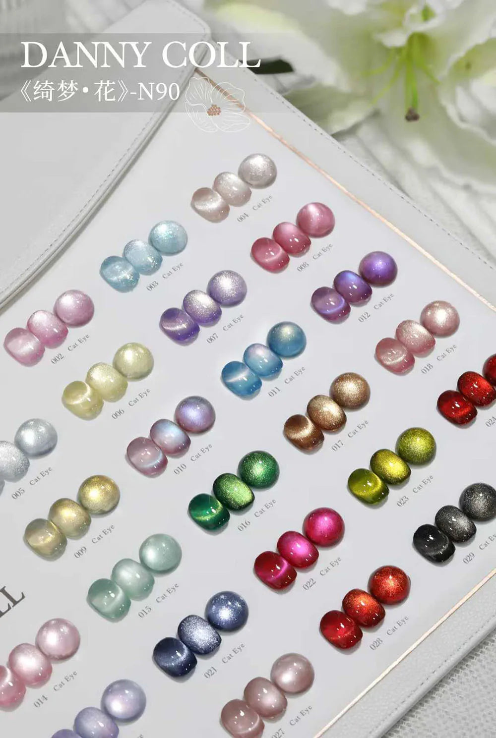High End Glitter Cat Eye Gel Nail Polish Set Semi-Permanent Hybrid Magnet Gel UV LED Cat's Eye Nail Varnishes For Nail Art 15ml Lootquake LLC
