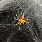 Halloween Decorations Artificial Spider Web White Stretchy Cobweb for Scary Party Scene Props Horror House Decoraton Accessories