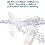 8/16/32pcs/set Facial Mask Maker Accessory Skin Collagen Face Mask Capsules Effervescent Tablets For DIY Natural Fruit Vegetable