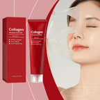Collagen Peel-Off Mask Moisturizing Red Lacto Collagen Wrapping Mask Deep Cleaning Night Wrapping Facial Mask Elasticity Skin Lootquake LLC