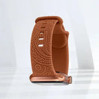 Apple Watch Silicone Strap - Stylish, Engraved Design - SJB-DIAMOND ELITES