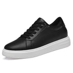 New Summer Men's Sneakers Elevator Shoes Heightening Height Increase Insole 7-8CM High Heels Shoes Leather Sport Shoes Men Shoes Lootquake LLC