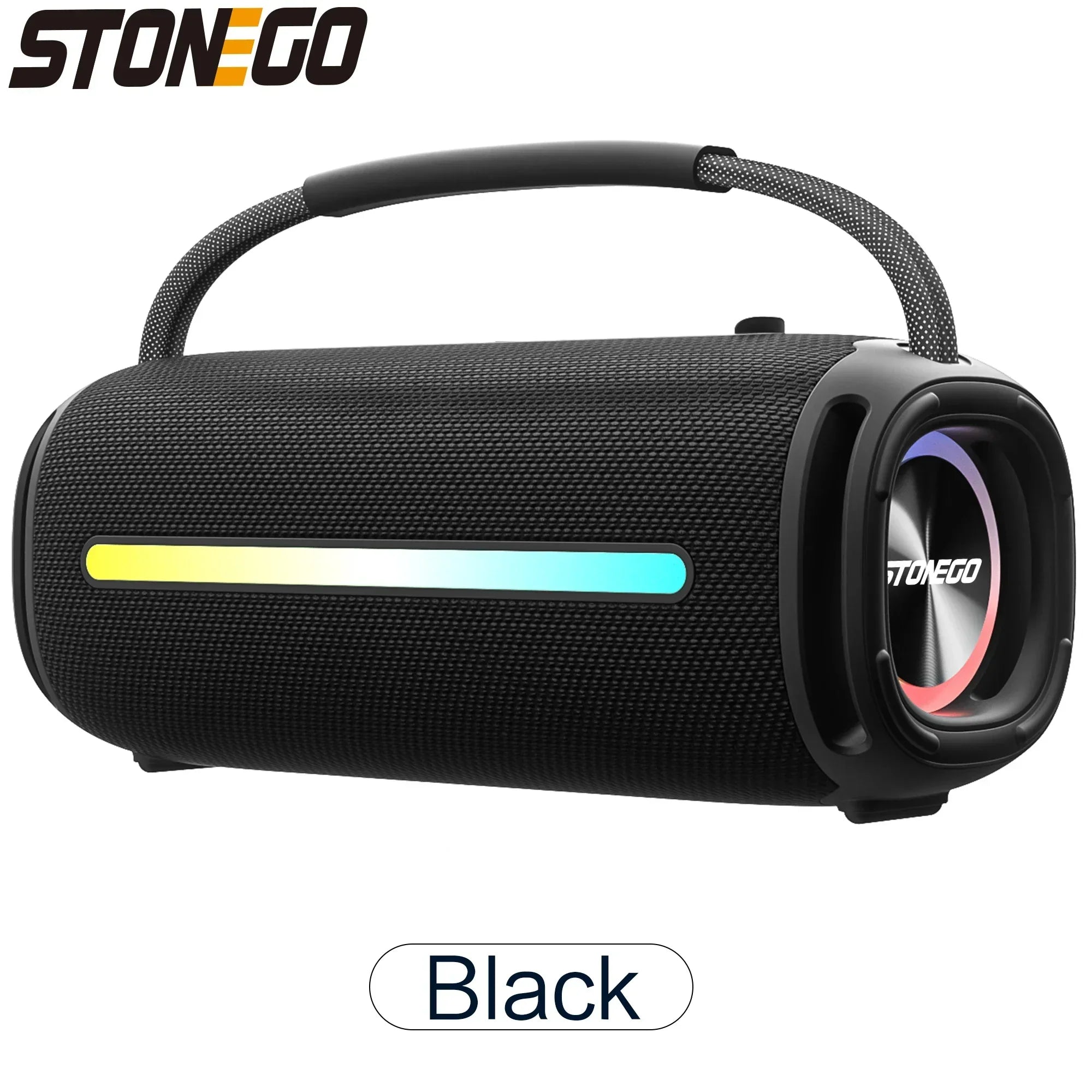 Outdoor Portable Bluetooth 53 Wireless Speaker IPX6 Waterproof High Power Audio RGB Lantern Subwoofer Lootquake LLC
