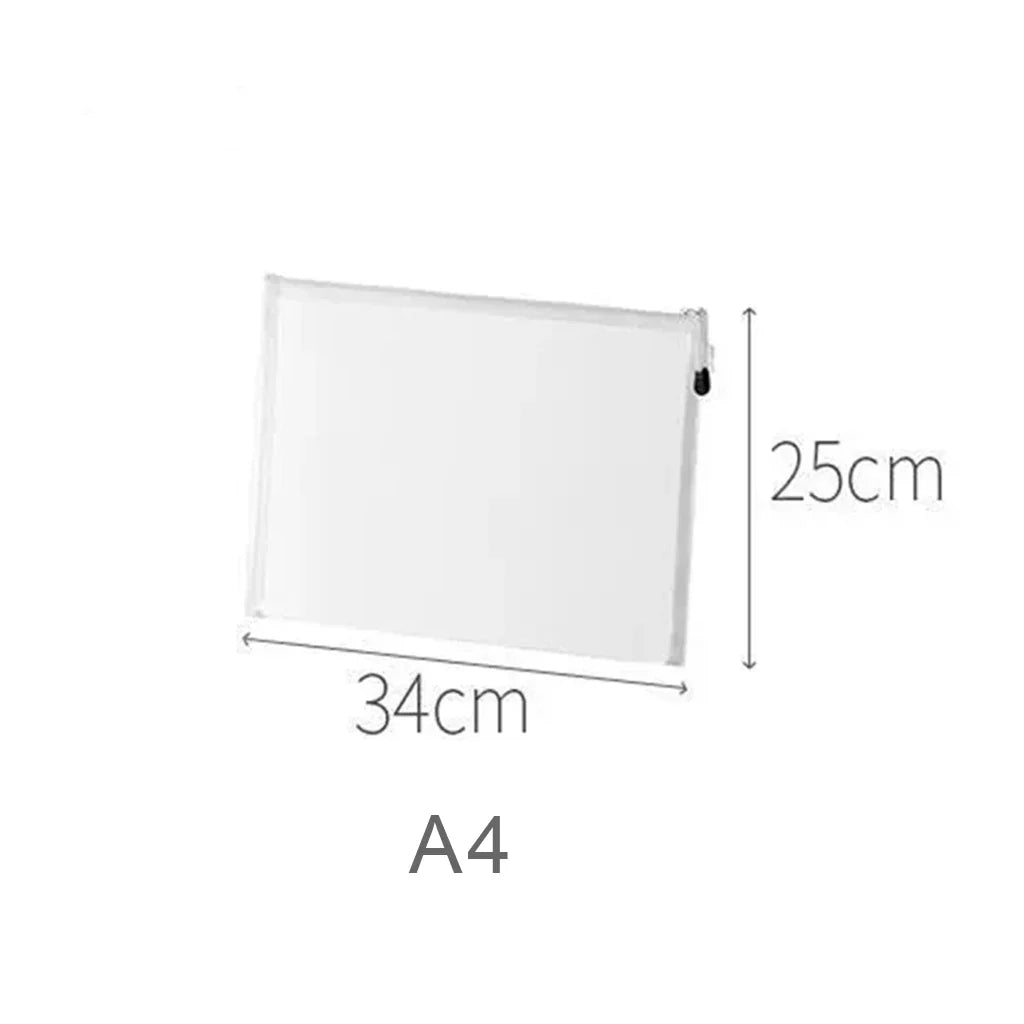 A4/A5/A6 Mesh Zipper Pouch Document Bag Waterproof Zip File Folders School Office Supplies Cosmetic Makeup Bags Lootquake LLC