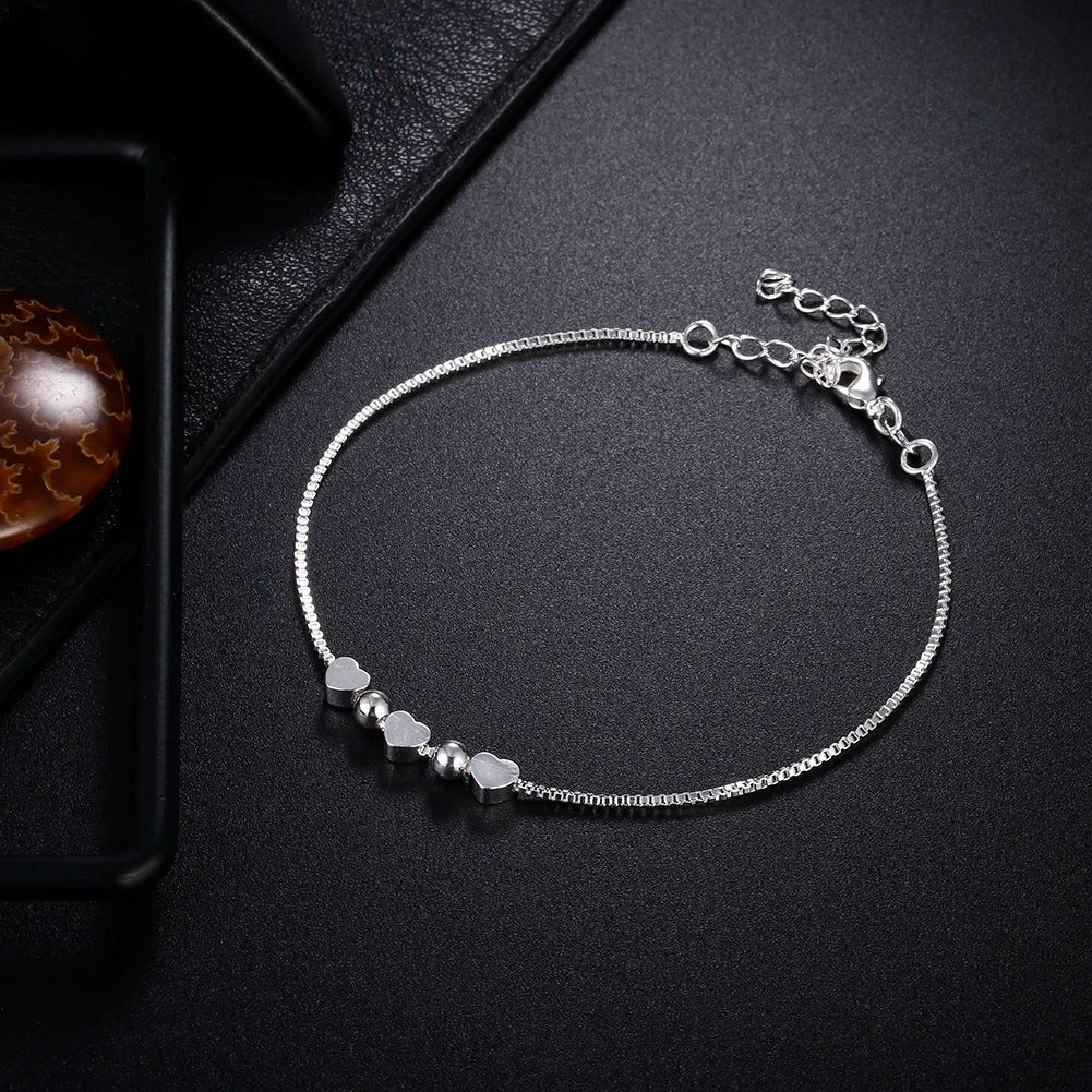 Fashion charm 925 Sterling Silver Bracelet for man woman Twisted rope chain fine jewelry Wedding party Christmas gift Lootquake LLC