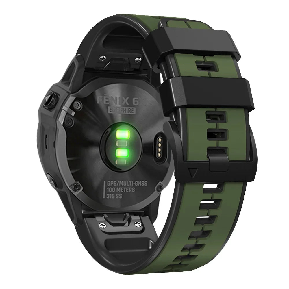 Garmin QuickFit Silicone Strap - Comfortable, Versatile Design
