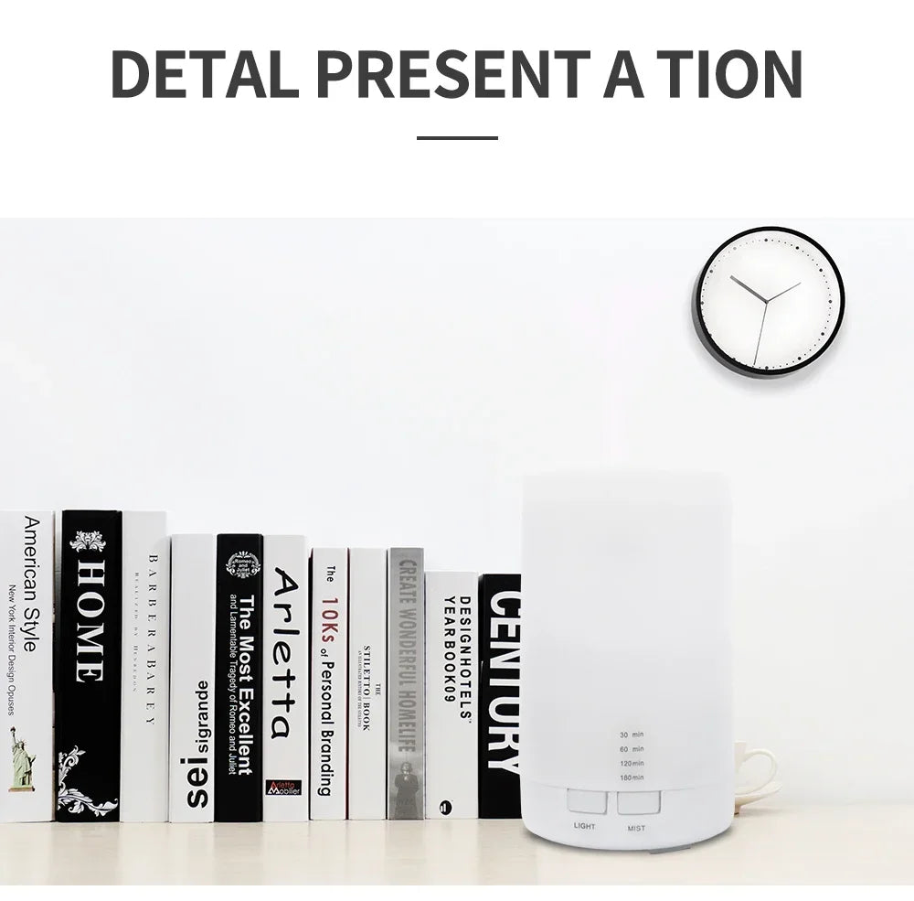 Air Humidifier USB Aroma Diffuser Essential Oil Purifier Aromatherapy Electric Smell Distributor For Home fragrance Car Bedroom