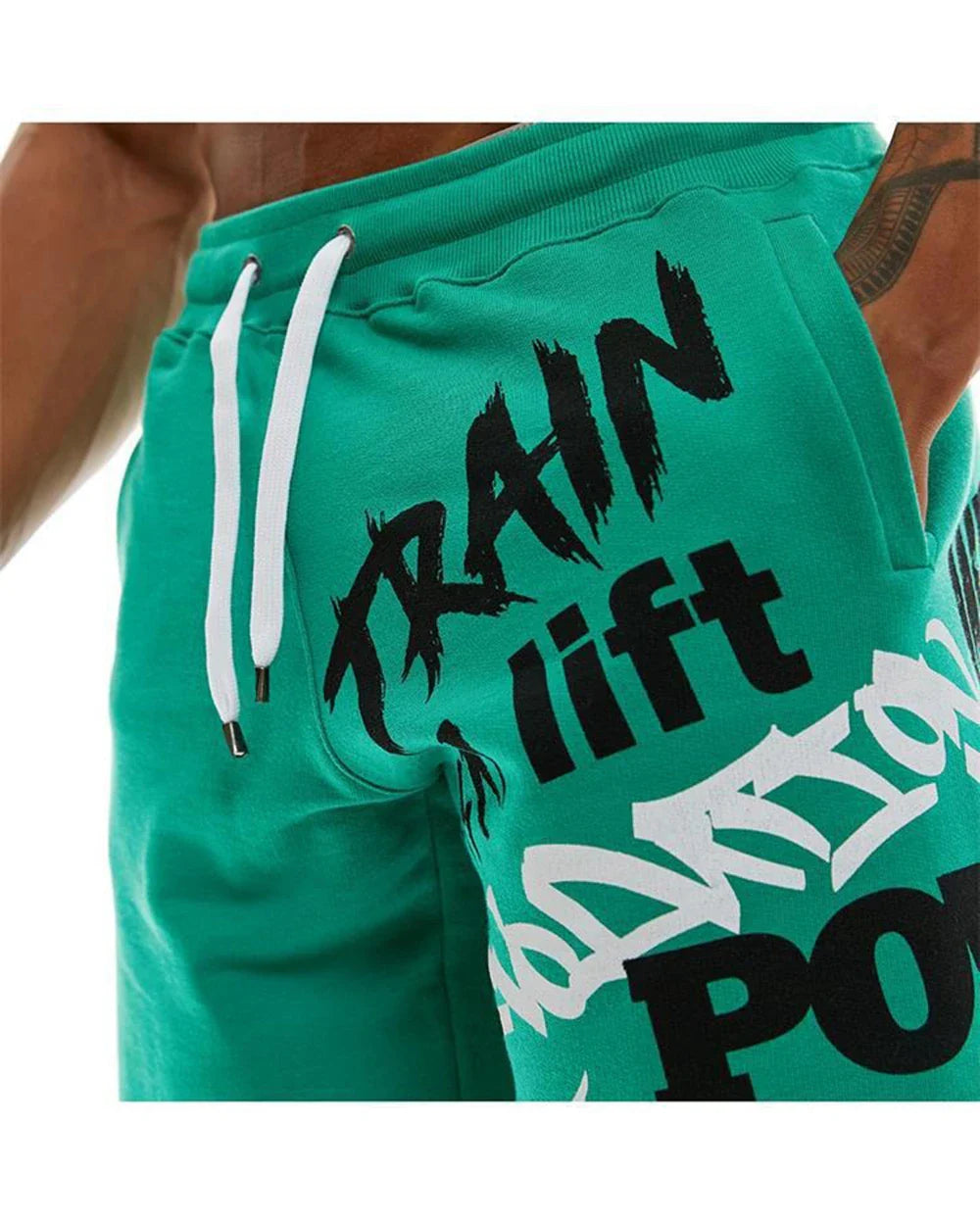 UrbanFlex Men's Cotton Gym Shorts THRIXINE