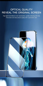 120D New upgrade Tempered Glass For iPhone 14 13 12 7 8 Plus Mini XR X XS Screen Protector For Iphone 14 13 12 11 Pro Max Glass  Anti-Scratch HD Tempered Glass Screen Protector Stevvex