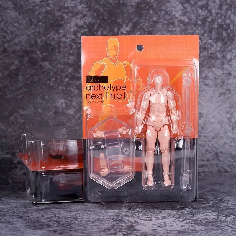 Articulated Human Figma Figurine Drawing Sketch People Statues Art Painting Joint Figurine Sculpture Decoration Desk Accessories