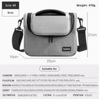 Digital SLR Shoulder Bags Waterproof  Camera Bag Lens Photography Bag for Canon Nikon Sony Micro Single Camera Sleeve Lootquake LLC