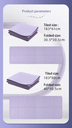 Foldable Yoga Mats Are Suitable for Travel Non-slip, Eco-friendly, Lightweight - SJB-DIAMOND ELITES