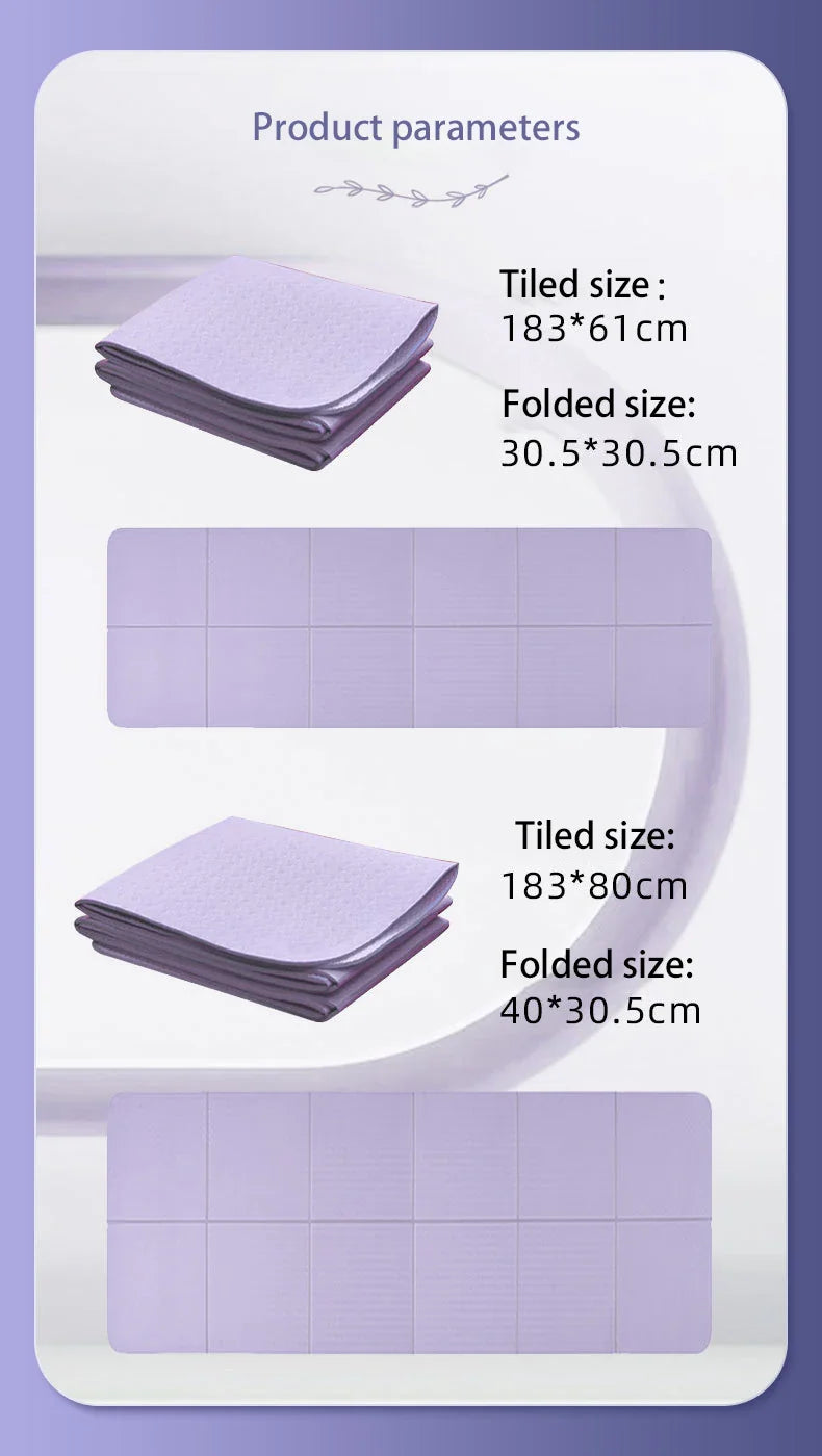 Foldable Yoga Mats Are Suitable for Travel Non-slip, Eco-friendly, Lightweight - SJB-DIAMOND ELITES