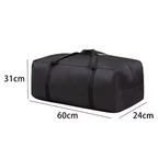Sturdy Oxford Cloth Outdoor Waterproof Mobile Luggage Bag Laundry Shopping Bag Non-Woven Cube Home Storage And Packaging Tools Lootquake LLC