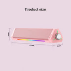 Home Bluetooth Gaming Speakers Portable USB Subwoofer Surround Stereo Sound Amplifiers Soundbar Speaker Desktop Speakers For PC Lootquake LLC