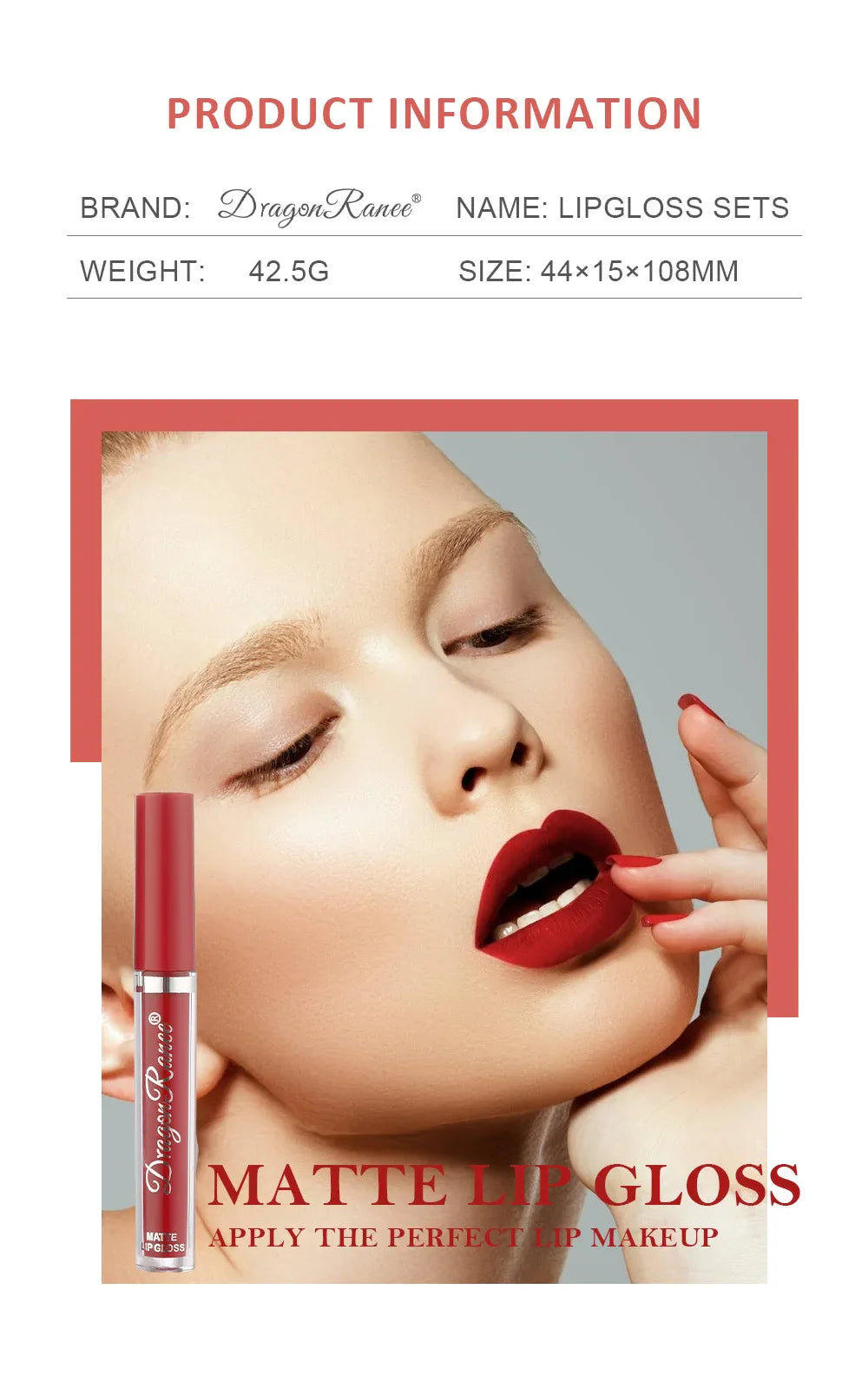 3 PCS Liquid Lipsticks Set Long Lasting Make Up For Women Korean Beauty Cosmetics Matte Lipsticks Waterproof Long lasting Lootquake LLC