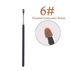 New Ultra-thin Foundation Brush Pointed Precise Foundation Concealer Blending Brush Facial Liquid Foundation Makeup Tool Lootquake LLC