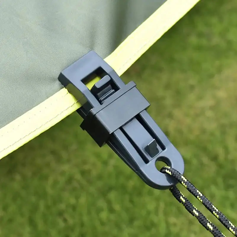 Adjustable Heavy Duty Lock Grip for Tarp Shade Cloth Reusable Clamp for Curtains Windproof Camping Tent Clip Hook Tarpaulin Clip