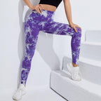Fashion Women Leggings For Fitness Yoga Pants Push Up Workout Sports Legging Women's Seamless Workout Leggings High Waist Tummy Control Yoga Pants Gym Compression High Waist Gym Ladies Clothing Stevvex