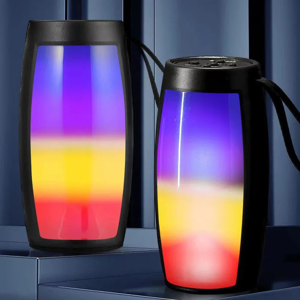 S12 Wireless Bluetooth Speakers Powerful Portable Sound Box Subwoofer Car Audio Bass MP3 Player Sound System LED Lights Lootquake LLC