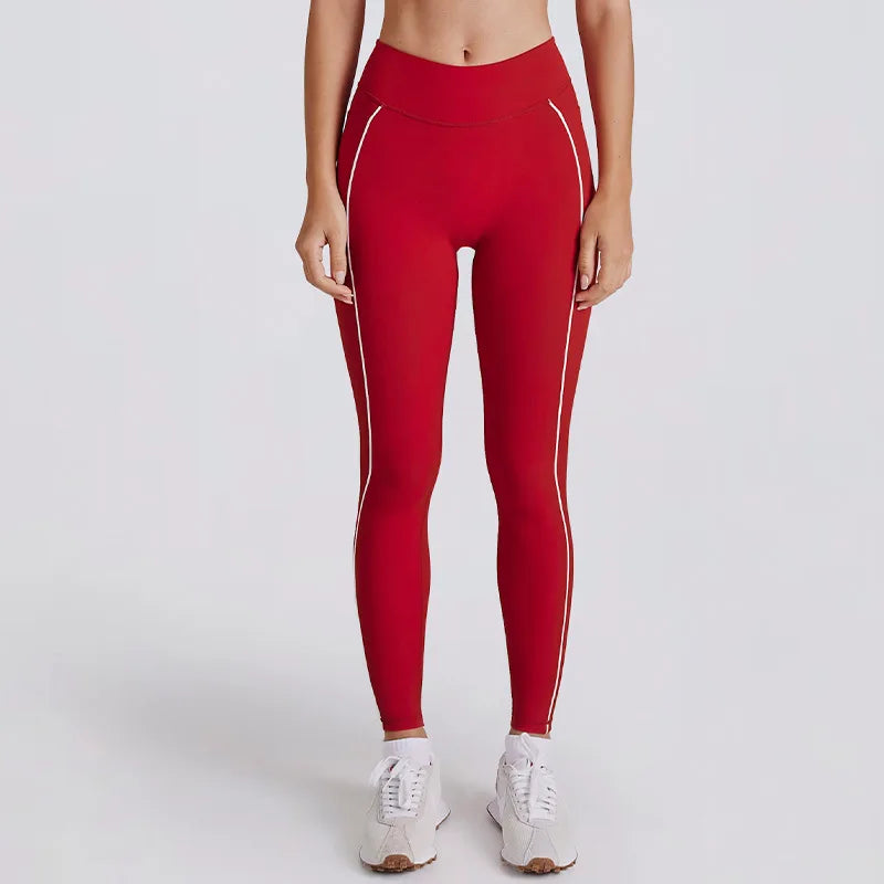 ZenFit DuoTone V-Neck Yoga Set THRIXINE