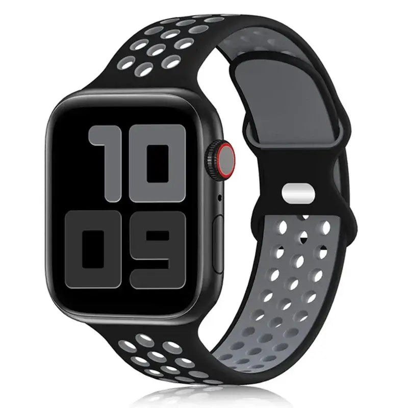 Apple Watch Silicone Band - Soft Breathable Design - SJB-DIAMOND ELITES