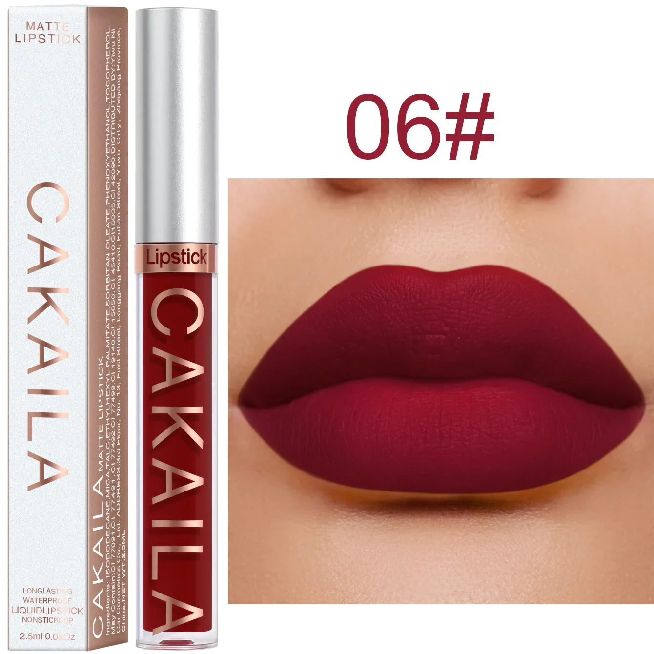 18 Color Lipstick Matte Non-stick Cup Waterproof Lip Gloss Lootquake LLC