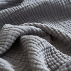 Maillard Cotton Blankets Four Layers Of Gauze Sofa Cover Blanket With Tassel AB Side Office Nap Decorative Bed Muslin Blanket Lootquake LLC