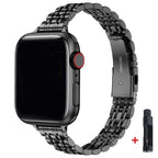 Apple Watch Stainless Steel Band - Sleek Durable Style - SJB-DIAMOND ELITES