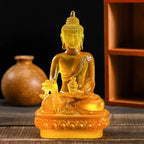 1pc, Resin Craft Home Decoration Buddha Statue Buddhism Sculpture Thailand Buddha Sculpture Zen Decor Ornaments Car Decoration Lootquake LLC