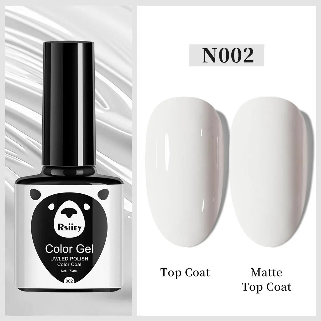 1pcs 7.3ml White Gel Nail Polish French Manicure Gel Polish Semi Permanent Soak Off UV Gel Varnish Base Top Coat Winter Nail 105 Lootquake LLC
