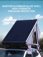 Hot Selling Cheap Traveling Waterproof Hard Shell Camp Outdoor Car Roof Top Tent with Aluminum Frame
